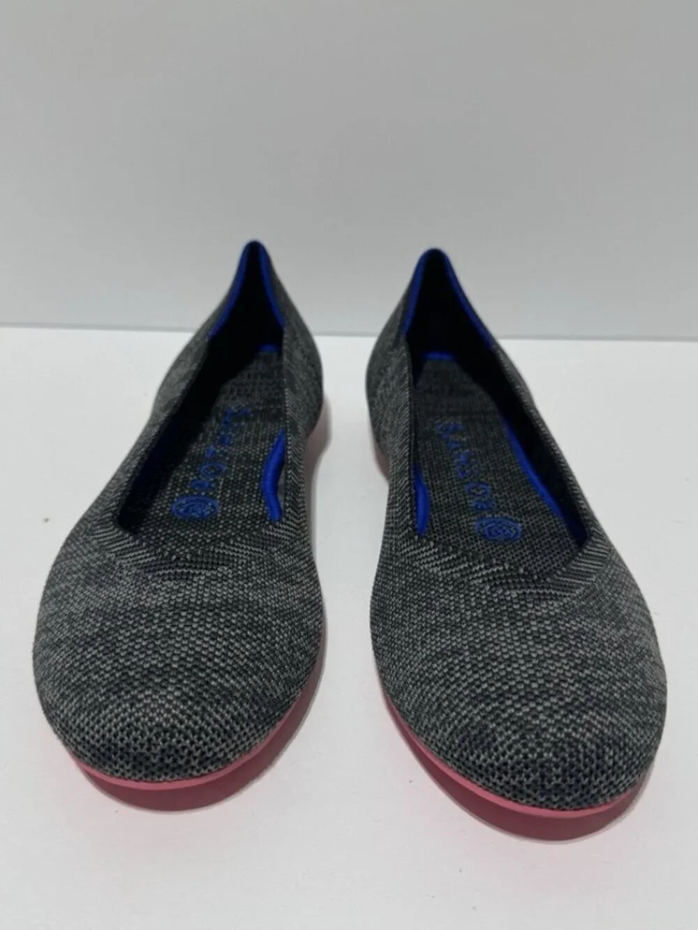 Rothys The Flat Round Toe Birdseye Size 7.5 M